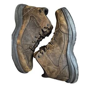 Dunham Men's Sutton Simon Brown Lace Up Short Boots DBC03BR Size 13 (NO INSOLES)